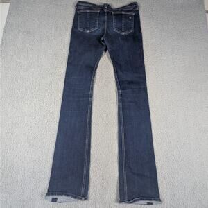 Rag & Bone Jeans Womens 29 Blue Stiletto Bootcut Stretch Denim Dark Wash Classic